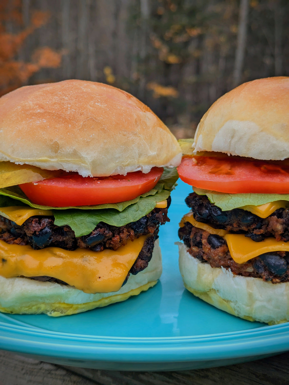 Black Bean Monster Burgers
